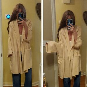 Rare Free People Livin In This Cardi Peach